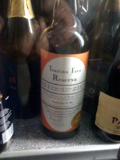 Denna flaska öl på Monks Cafe kostade 9995:-